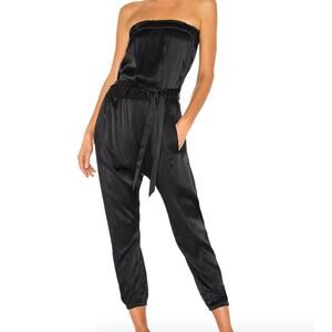 FRAME Harem Jumpsuit in Noir Black Women’s Size M